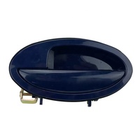 Poignée de porte extérieure pour LIFAN 520 Poignée de porte extérieure avant arrière gauche droite Rouge Chrome Non peint Bleu Noir Argent Couleur