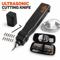 Outil de découpe et de sculpture portable à ultrasons 35W pour bijoux, stylo de découpe ultrasonique 40000HZ, couteau de gravure portatif