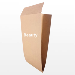 Plastic-free Brown <strong>Paper</strong> Expandable <strong>Envelopes</strong> Custom <strong>Size</strong> Kraft Gusseted Mailer for Apparel <strong>and</strong> Textiles - Product Image 6