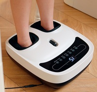 Máquina de Masaje de Pies Eléctrica Portátil, Saludable, con Vibración Shiatsu y Compresión de Aire, al por Mayor