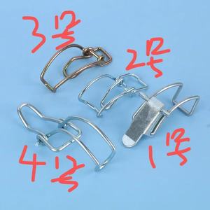 Clip de fixation universel en acier allié pour boîtier de filtre à air automobile – Référence 1 2 3 4 – Pièce de rechange et de réparation – Attache rapide à ressort - Product Image 1
