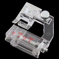 Pied presseur multifonctionnel pour machine à coudre domestique CY-6290, accessoire de machine à coudre électrique pour ourlets et petits tubes