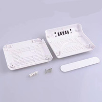 Boîtier de commande de boîtier d'instrument en plastique pour bricolage de bureau 140*121*35mm CD03