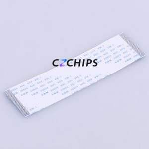 JS10A-26P-100-4-8 FFC Cable (Flexible Flat Cable) P=1mm Connector 26P 1mm 0.3mm Non-Inverting - Product Image 1