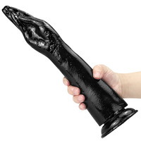 Dilatateur anal géant en forme de poing pour hommes et femmes, avec bras simulé et design chrysanthème HMPVC160 Dongguan