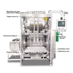 เครื่องบรรจุอาหารอัตโนมัติสำหรับซองของเหลวข้าวโพดคั่วแบบผงแกรนูลมันฝรั่งทอดสำหรับถุงวัสดุกระดาษฟอยล์ - Product Image 5