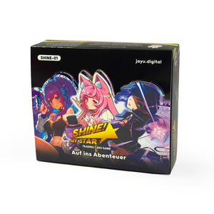 カスタムデザインホイルパックブースターボックスホログラフィックアニメトレーディングカードTCGプレイカードゲームカスタム印刷トレーディングカード任意のサイズ - Product Image 4