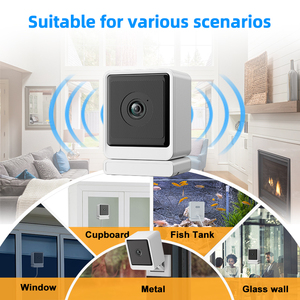 2MP HD Mini Wifi Nhỏ Cửa Sổ Trong Nhà Máy Ảnh Con Người Báo Động Được Xây Dựng Trong Còi Báo Động CCTV Từ Xa Màn Hình Máy Quay Phim Video Nhà Thông Minh Máy Ảnh - Product Image 2