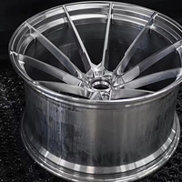 Jantes forgées en alliage d'aluminium concaves profondes 1 pièce, 17-24 pouces, 5x112 5x120 5x130 pour Porsche Audi BMW G82 M4 G80 Mercedes AMG