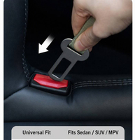 Ceinture de sécurité de voiture pour chien, réglable, élastique, réfléchissante, universelle, antichoc, résistante, extensible