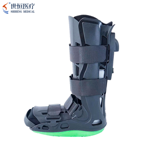Chaussures de <span class=keywords><strong>Marche</strong></span> Noires à Coussin d'Air de Shiheng Medical avec Coussins d'Air de Haute Qualité et Semelle Antidérapante pour le Soutien de la Cheville et du <span class=keywords><strong>Pied</strong></span> - Product Image 1