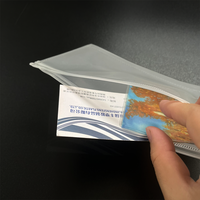 Bolsa de PVC Transparente Personalizada con Cierre y Logotipo para Material Escolar - Marca JSF, Bolsa para Monedas Económica