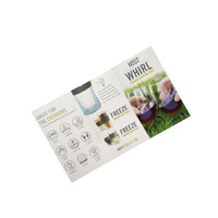 Brochures publicitaires personnalisées en papier d'art durable, impression numérique recto-verso, gaufrage, reliure parfaite