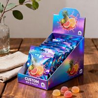 Boîtes d'expédition en papier pliables personnalisées, boîtes à courrier en carton, boîte cadeau de Noël, boîte d'emballage en papier kraft