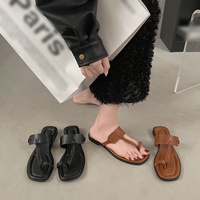 Fabricant de chaussures chinois pour pantoufles de grande taille 2025 été nouveauté Clip orteil sandales de plage