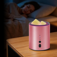 Lampe chauffe-bougie RGB avec minuterie 3 en 1, brûleur de cire à intensité variable, lumière LED pour bougie, décoration d'intérieur, cadeau d'anniversaire
