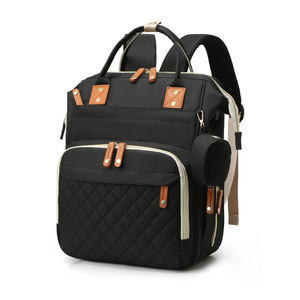 Mochila de Fraldas de Grande Capacidade Multifuncional Portátil com Amplo Armazenamento para Mães, Leve, Respirável e com Múltiplos Compartimentos - Product Image 1