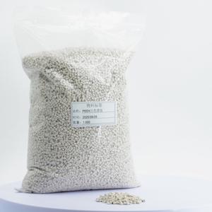 Résine PEEK de qualité supérieure, vierge, blanche, naturelle, de qualité implantaire, <span class=keywords><strong>pour</strong></span> prothèses dentaires, granulés PEEK - Product Image 1