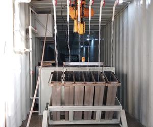 सीधे तौर पर 3 टन नमक पानी ब्लॉक बर्फ संयंत्र औद्योगिक 1000 किलोग्राम बर्फ की भंडारण क्षमता इंजन मोटर गियर कोर घटकों के साथ - Product Image 4