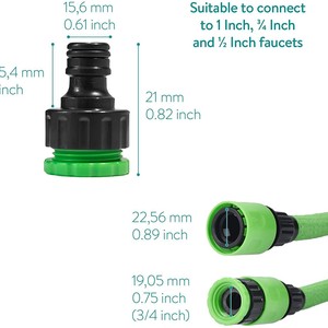 Ensemble de tuyaux d'arrosage extensibles 2,5M-7,5M, pulvérisateur haute pression pour jardin, lavage de voiture, arrosage des plantes - Product Image 3