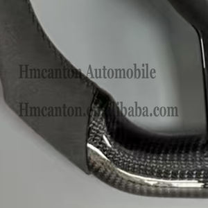 Gran <span class=keywords><strong>oferta</strong></span> de cuero de carbono para Volkswagen R-line Passat Golf Jetta Tiguan Polo Bora <span class=keywords><strong>Arteon</strong></span> 2010-2025 volante de coche - Product Image 4