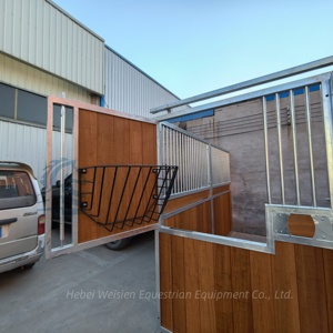 Hot Dip thép mạ kẽm ngựa gian hàng ổn định thời tiết kháng thanh lịch ngựa hộp v-yoke cửa trượt thiết kế với hay giá - Product Image 6