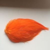 Orange Artisanat DIY Plumes Naturelles pour Femmes Chapeau Chapellerie Pince À Cheveux Accessoire Bandeau Fascinator Fleur De Mariage Décor