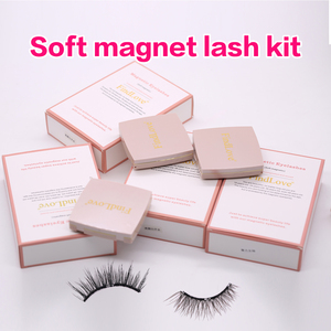 ขนตาปลอมแม่เหล็กแบบนุ่มบาง2ชิ้นขนตาแม่เหล็ก - Product Image 4