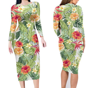 Ropa femenina, vestidos con estampado Tribal tradicional Hawaiano polinesio <span class=keywords><strong>para</strong></span> mujer, vestidos de noche <span class=keywords><strong>para</strong></span> mujer, vestido de talla grande <span class=keywords><strong>para</strong></span> trabajar - Product Image 2