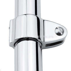 316 Stainless Steel Yacht <b>Hardware</b> Triangular Thickened Double Top Smooth Sleeve Sunshade Umbrella Boat Fixing <b>Marine</b> <b>Hardware</b> - Product Image 1