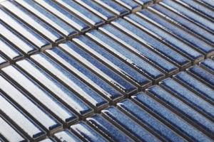 Foshan กระเบื้องโมเสคเซรามิกพอร์ซเลนเคลือบเงาใช้ภายในห้องน้ำดีไซน์ปาร์เก้ - Product Image 4