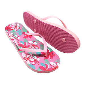 Nicecin nouveauté mode imprimé femmes pantoufles décontractées semelle en caoutchouc string chaussures de plage personnalisées en gros tongs - Product Image 1