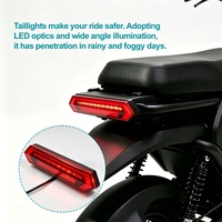 Feux arrière de vélo électrique, lampe arrière LED, feux de sécurité, accessoire de remplacement pour vélo électrique