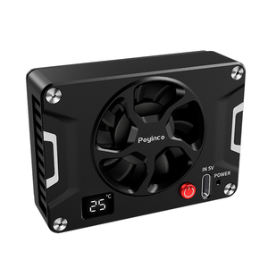 Jingying múltiples hebillas de montaje ventilador de refrigeración de cámara ajustable DSLR Cámara enfriador externo para Sony Nikon <span class=keywords><strong>Canon</strong></span> - Product Image 5