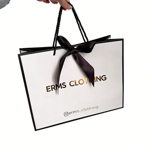 Sacs cadeaux personnalisés en gros, emballages de boutique en vrac, sacs en papier pour le commerce de détail - Product Image 3