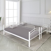 Lit superposé moderne en métal détachable et séparable pour enfant, pour étudiant