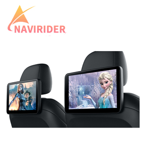 Monitor de reposacabezas para coche TV pantalla táctil 32GB Android 13 WiFi asiento trasero películas/Netflix/<span class=keywords><strong>Youtube</strong></span> reproductor de vídeo en línea Bluetooth - Product Image 1