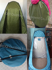 Woqi tragbare Solar dusche Camping Bad Tasche Zelt Kit Instant Pop PVC Privacy Shelter Zelt für Sommer Outdoor Glamping Zelt - Product Image 6