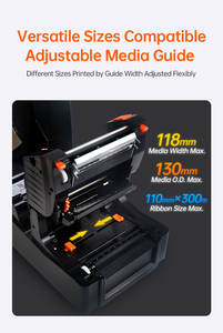 Imprimante d'étiquettes de vêtements pour imprimer des rouleaux de satin pour faire des étiquettes d'entretien de lavage imprimante d'étiquettes pour vêtements de sport faits à la main vêtements de bébé - Product Image 4