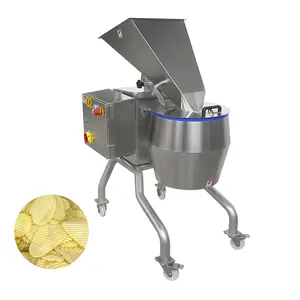 Macchina elettrica automatica della taglierina delle patate fritte della patata per uso commerciale 1000 kg/h