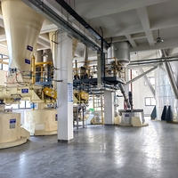 Ligne de production de poudre à lessiver avec température d'air chaud stable