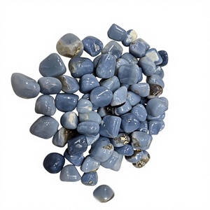 Piedras de Ópalo Azul Natural Ecológicas al por Mayor, Piedras Preciosas Pulimentadas para la Calma, la Comunicación, el Feng Shui Emocional - Product Image 1