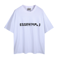 Camiseta de Manga Corta para Hombre GD YW T020205, Diseño Sólido, 100% Algodón, 240g, Corte Holgado, Transpirable, Secado Rápido, Ecológica