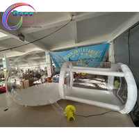 Maison gonflable de bulle de maison de dôme d'espace libre d'air extérieur de partie pour des enfants