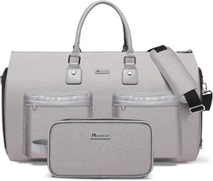 Free sample Garment <b>Bag</b> Stylish Shoulder Convertible Garment <b>Bag</b> With Side Pockets Travel Duffel <b>Bag</b> Foldable <b>Suit</b> <b>Bags</b> - Product Image 1