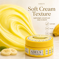 Crème de soin pour le corps et le visage à la formule naturelle brésilienne |   Crème à la banane anti-taches, illuminatrice et hydratante 100g