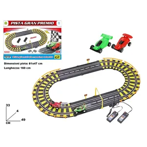 Pista Gran Premio RC Race Track 81x47 Cm With 2 Cars And <b>Remote</b> Controls For Kids Racing Fun - Product Image 1