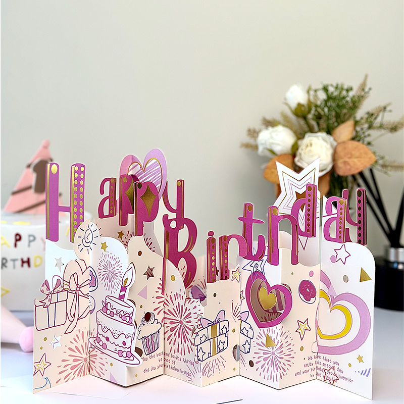 Carte D'invitation,2--Cartes Pop-up 3d Marguerite Fleur, Carte De Vœux Avec Enveloppe Pour Maman
