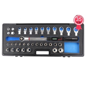 35 PCS Stainless Steel Interchangeable Digital <b>Torque</b> Wrench Tool <b>Set</b> for DIY & OEM Use - Product Image 1