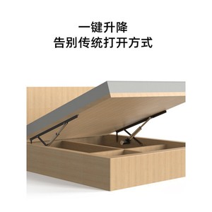 Cadre de lit électrique réglable en acier au carbone avec levage hydraulique et télécommande, design moderne, usage intérieur - Product Image 4
